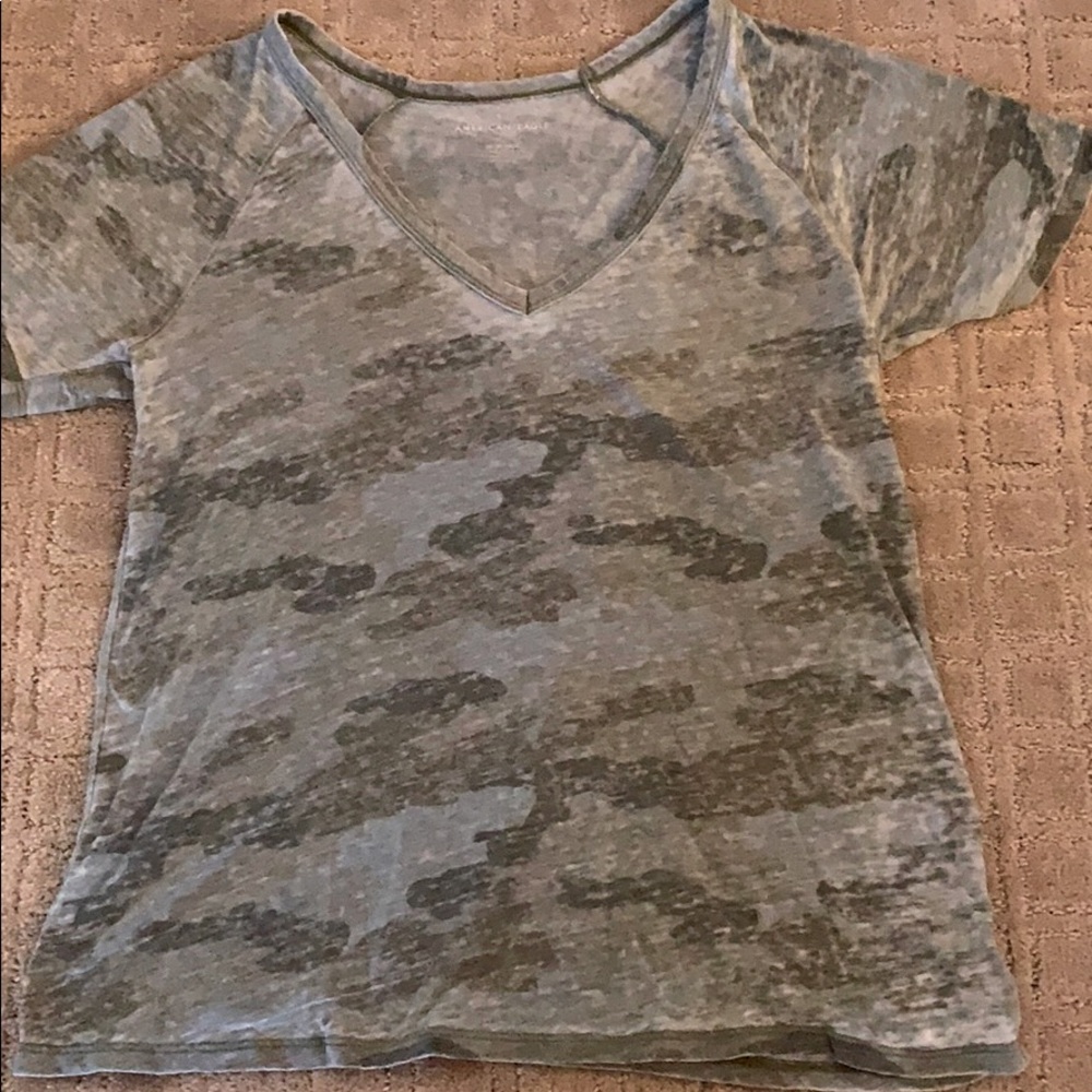 Camo American Eagle Shirt